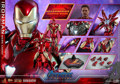 HOT TOYS - Avengers: Endgame Movie Masterpiece Series Diecast Action Figure 1/6 Iron Man Mark LXXXV  MMS528D30