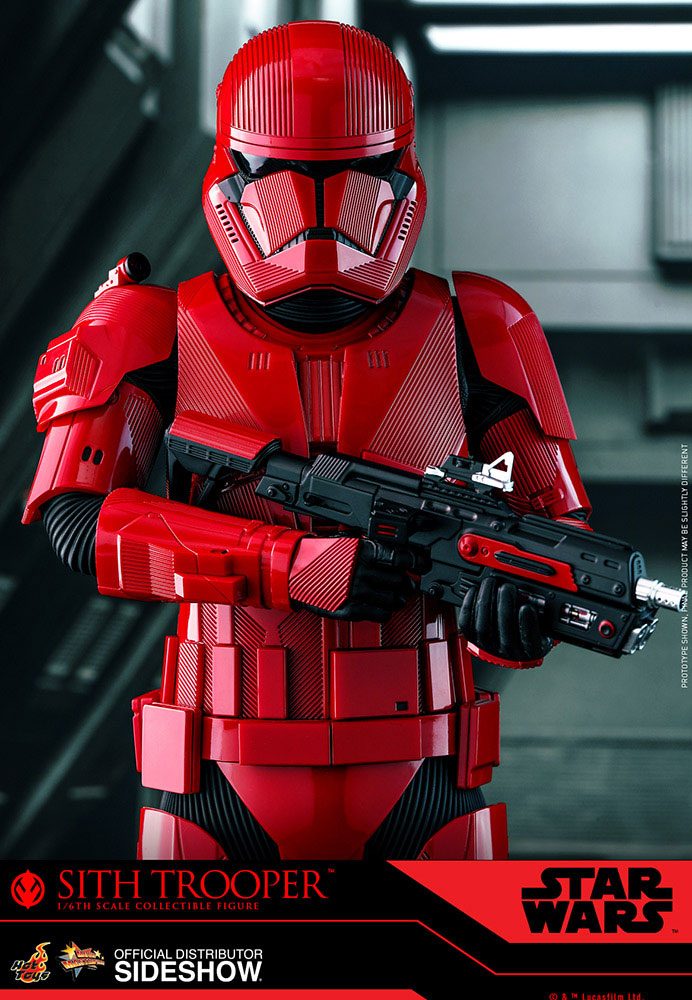 HOT TOYS - Star Wars Episode IX Movie Masterpiece Action Figure 1/6 Sith Trooper  MMS544