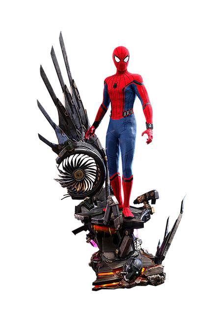 HOT TOYS - Marvel - Spider-Man Home Coming 1:4 Action Doll Spider-Man DeLuxe Ver QS015