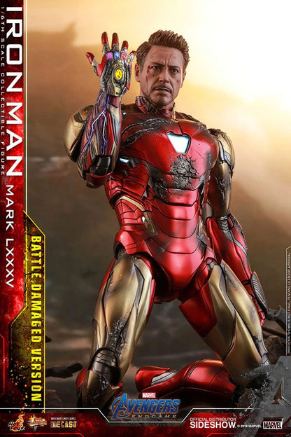 HOT TOYS - Avengers: Endgame MMS Diecast Action Figure 1/6 Iron Man Mark LXXXV Battle Damaged Ver.  MMS543-D33