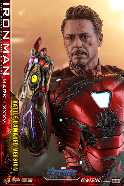 HOT TOYS - Avengers: Endgame MMS Diecast Action Figure 1/6 Iron Man Mark LXXXV Battle Damaged Ver.  MMS543-D33