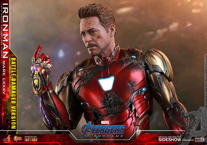 HOT TOYS - Avengers: Endgame MMS Diecast Action Figure 1/6 Iron Man Mark LXXXV Battle Damaged Ver.  MMS543-D33