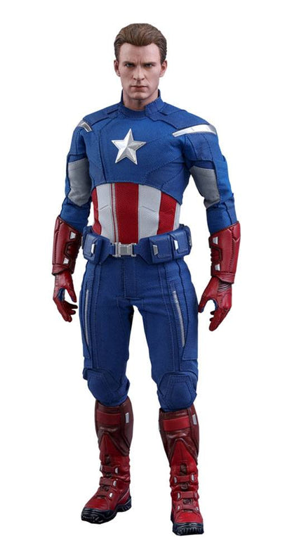 HOT TOYS - Marvel - Avengers Endgame Movie Masterpiece 1:6 Action Doll Captain America (2012 Ver) MMS563