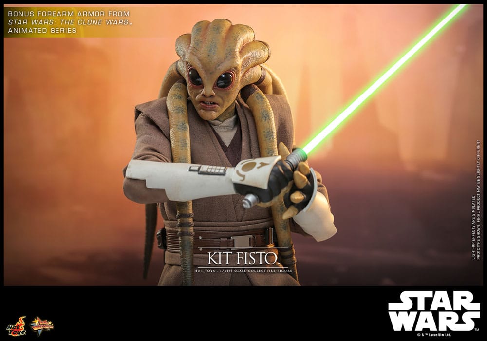 HOT TOYS - Star Wars Movie Masterpiece Action Figure 1/6 Kit Fisto