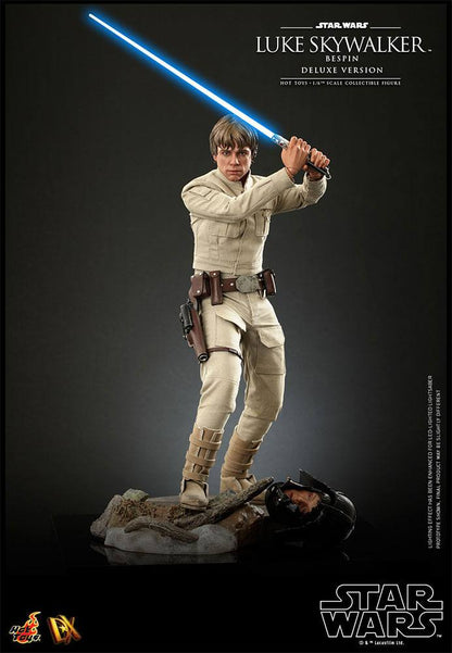 HOT TOYS -Star Wars Episode V Movie Masterpiece 1:6 Action Doll Luke Skywalker Bespin (DeLuxe Ver) DX25