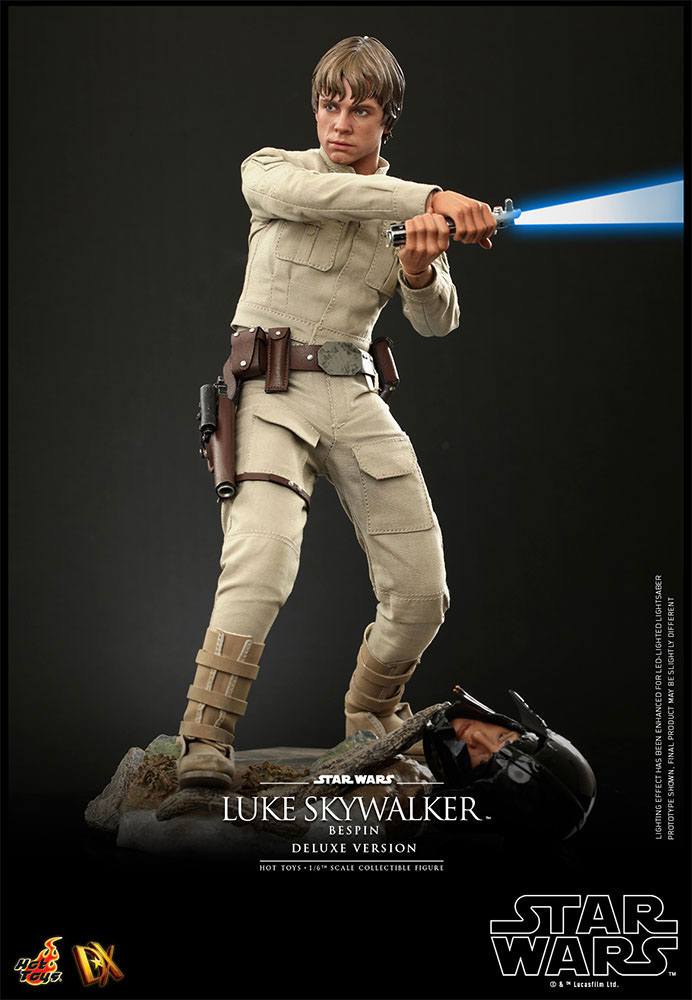 HOT TOYS -Star Wars Episode V Movie Masterpiece 1:6 Action Doll Luke Skywalker Bespin (DeLuxe Ver) DX25