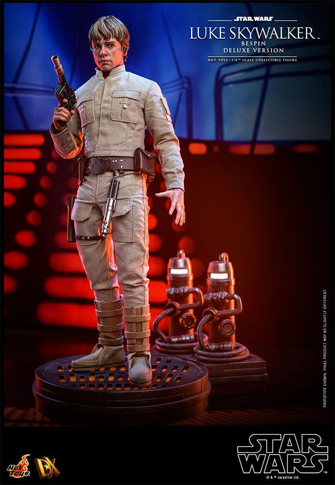 HOT TOYS -Star Wars Episode V Movie Masterpiece 1:6 Action Doll Luke Skywalker Bespin (DeLuxe Ver) DX25