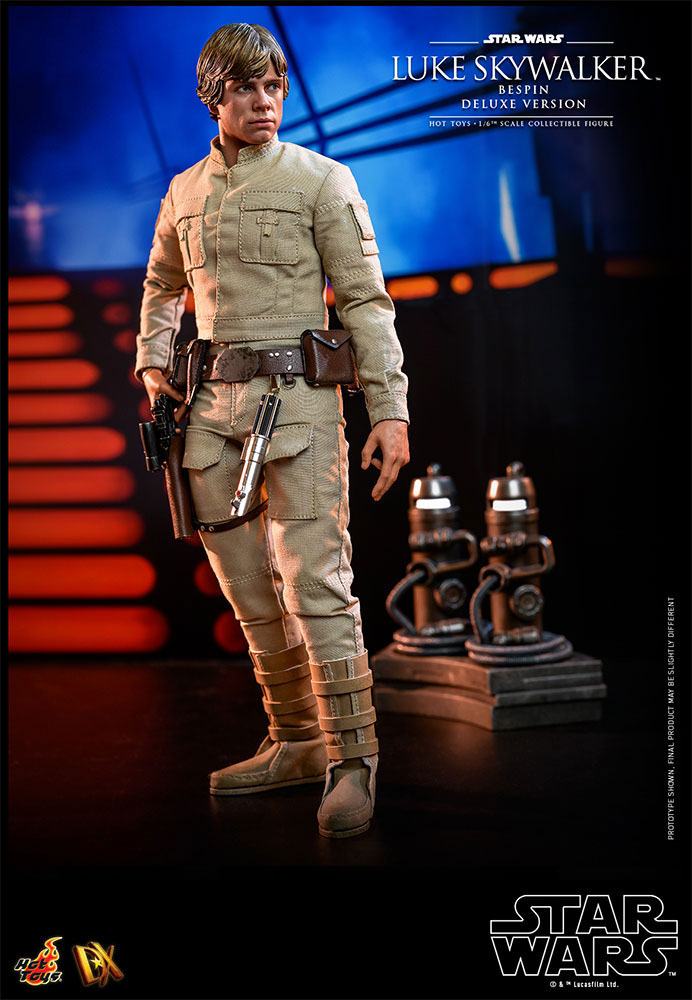 HOT TOYS -Star Wars Episode V Movie Masterpiece 1:6 Action Doll Luke Skywalker Bespin (DeLuxe Ver) DX25