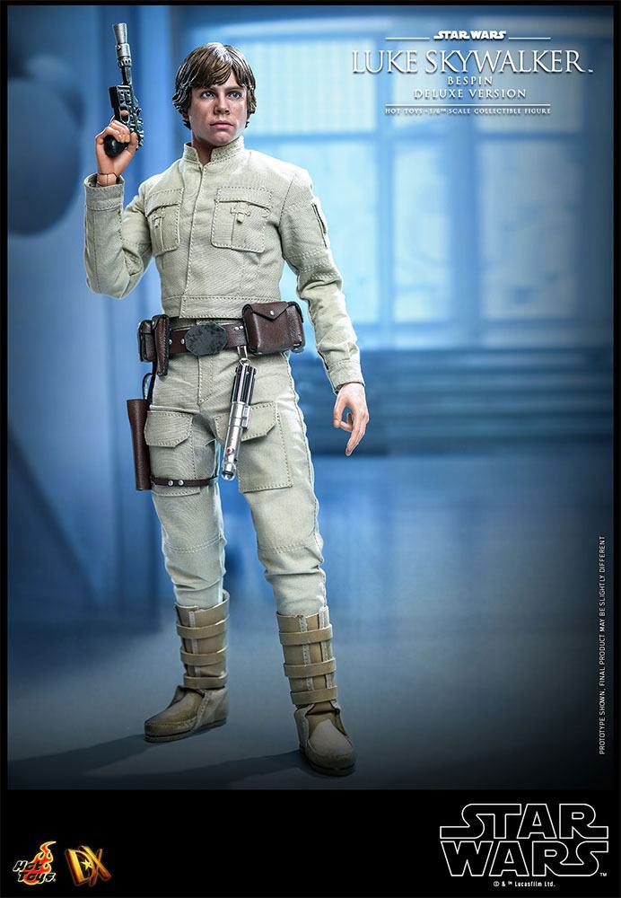 HOT TOYS -Star Wars Episode V Movie Masterpiece 1:6 Action Doll Luke Skywalker Bespin (DeLuxe Ver) DX25