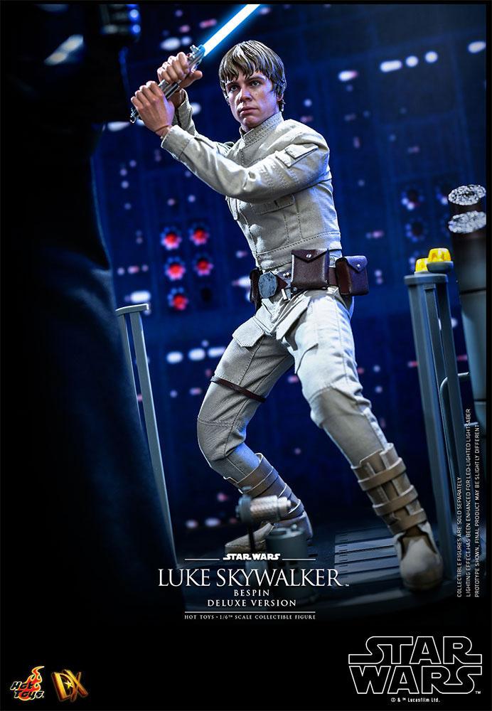 HOT TOYS -Star Wars Episode V Movie Masterpiece 1:6 Action Doll Luke Skywalker Bespin (DeLuxe Ver) DX25