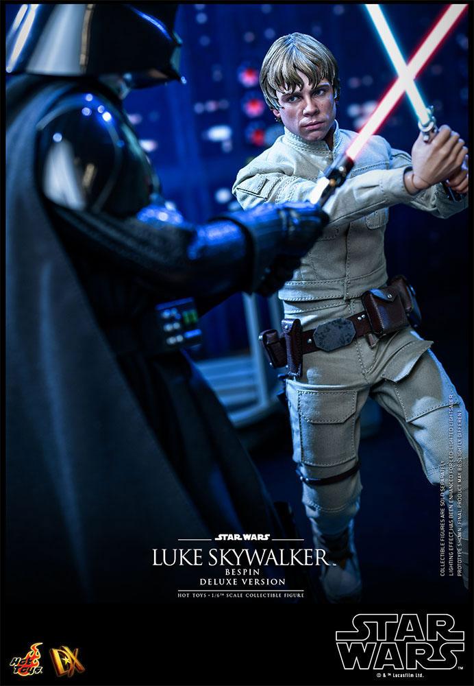 HOT TOYS -Star Wars Episode V Movie Masterpiece 1:6 Action Doll Luke Skywalker Bespin (DeLuxe Ver) DX25