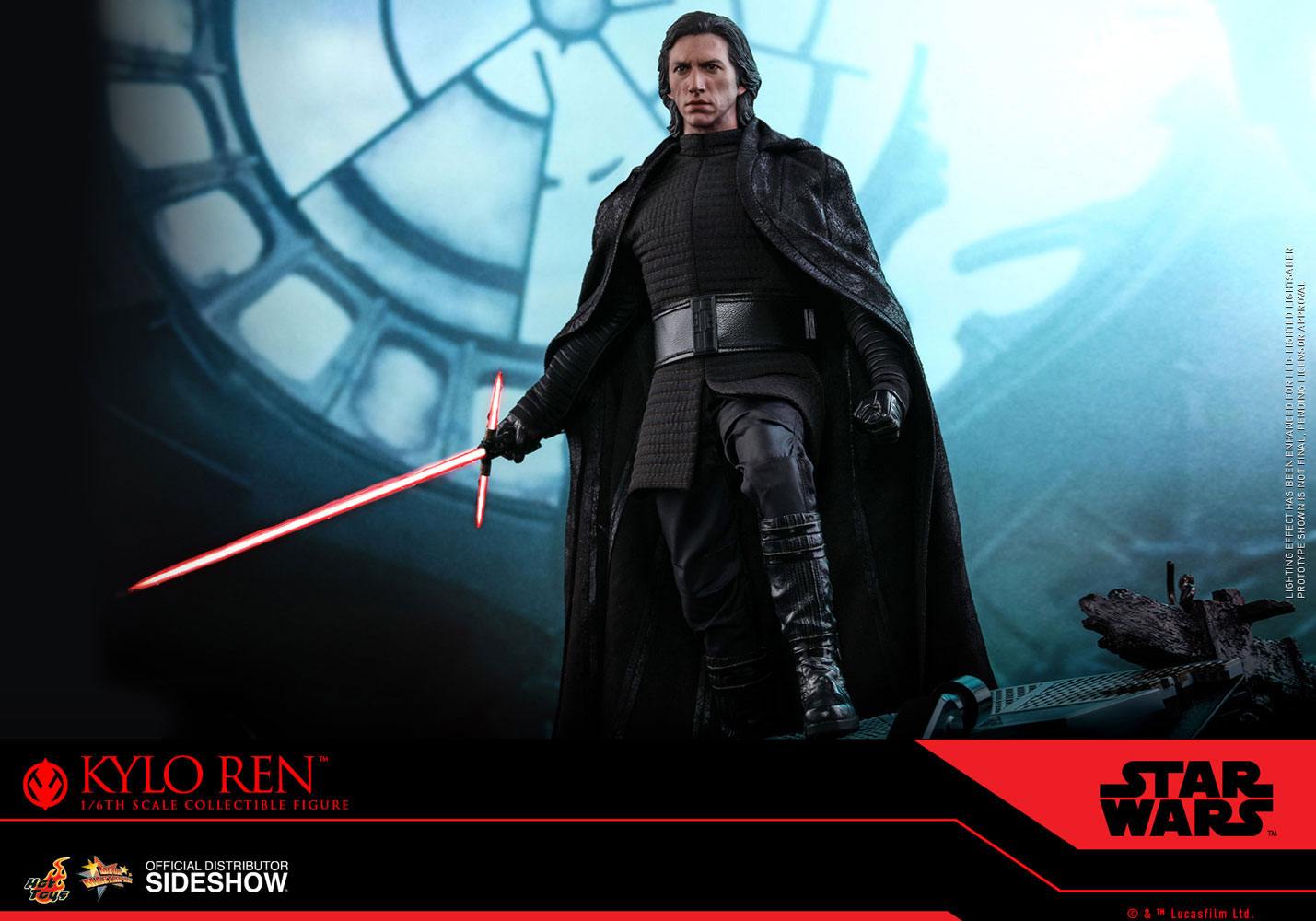 HOT TOYS - Star Wars Episode IX Movie Masterpiece 1:6 Action Doll Kylo Ren MMS560