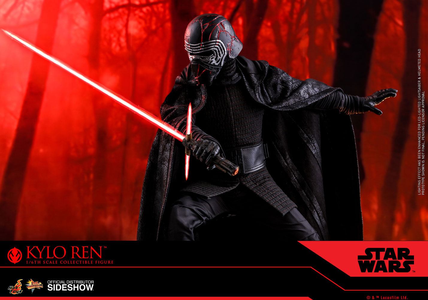 HOT TOYS - Star Wars Episode IX Movie Masterpiece 1:6 Action Doll Kylo Ren MMS560