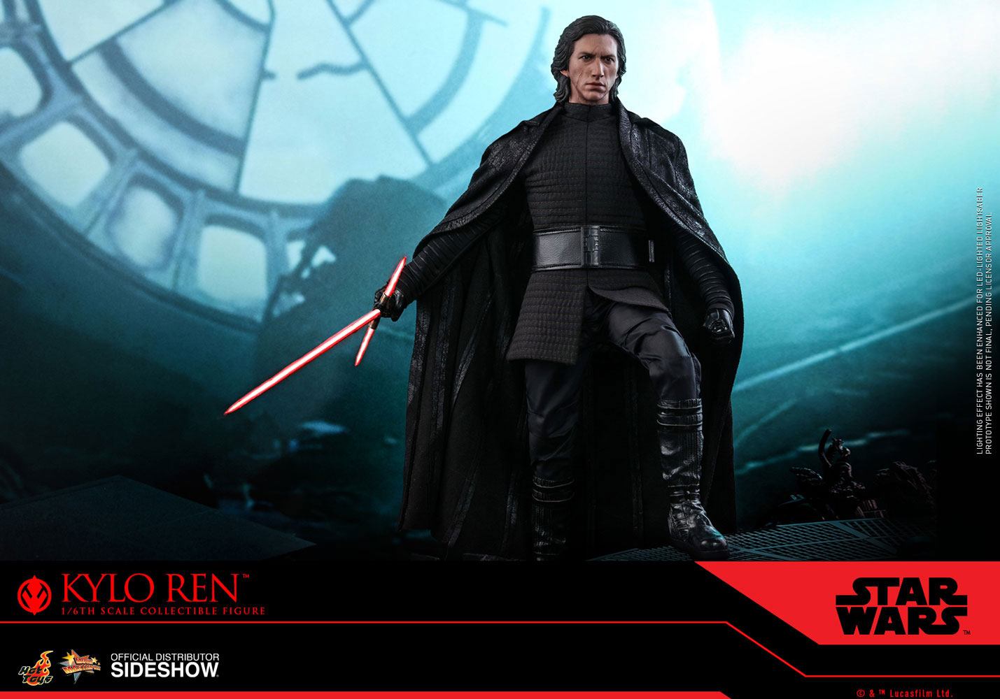 HOT TOYS - Star Wars Episode IX Movie Masterpiece 1:6 Action Doll Kylo Ren MMS560