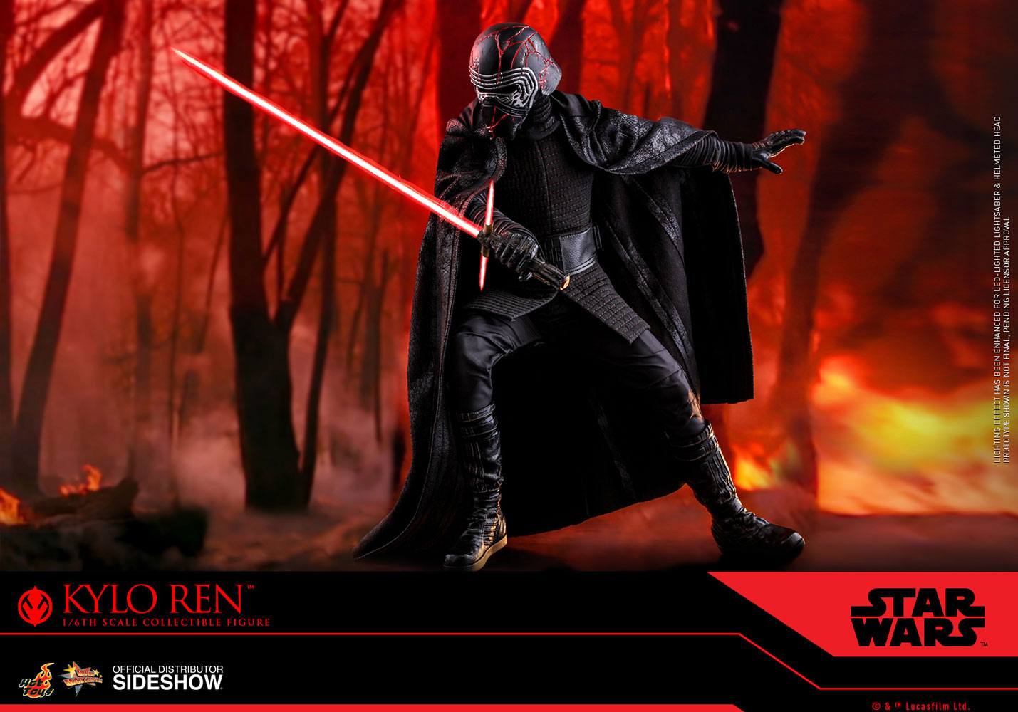 HOT TOYS - Star Wars Episode IX Movie Masterpiece 1:6 Action Doll Kylo Ren MMS560