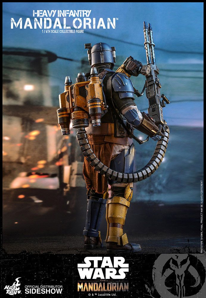 HOT TOYS - Star Wars The Mandalorian 1:6 Action Doll Heavy Infantry Mandalorian TMS010