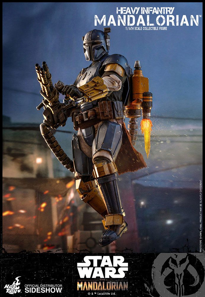 HOT TOYS - Star Wars The Mandalorian 1:6 Action Doll Heavy Infantry Mandalorian TMS010