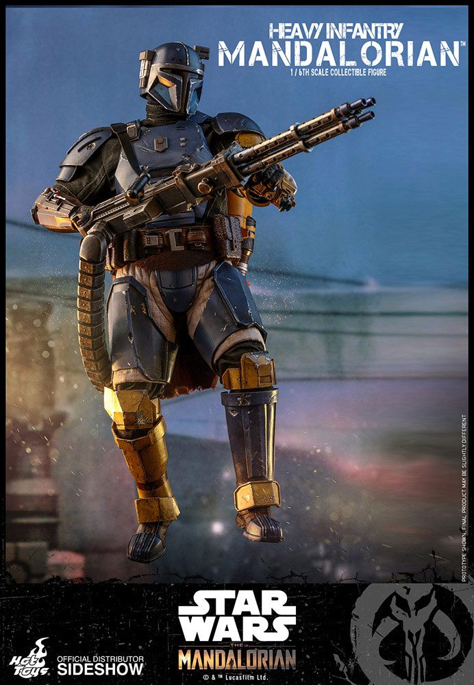 HOT TOYS - Star Wars The Mandalorian 1:6 Action Doll Heavy Infantry Mandalorian TMS010