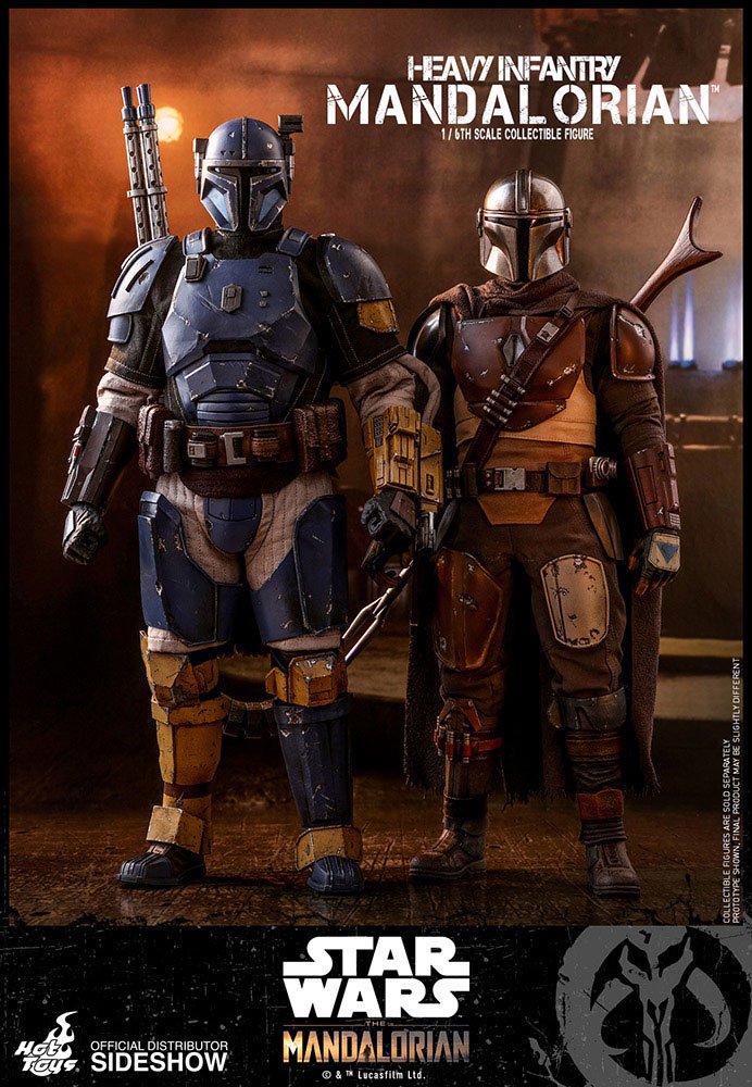 HOT TOYS - Star Wars The Mandalorian 1:6 Action Doll Heavy Infantry Mandalorian TMS010