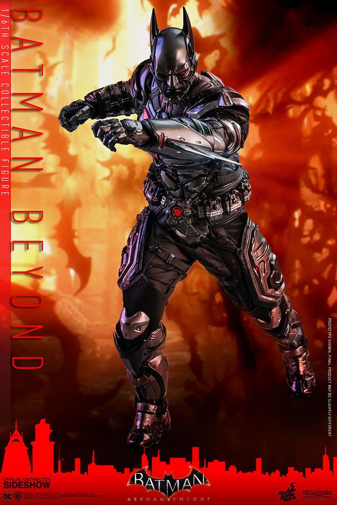 HOT TOYS - Dc Comics - Batman Arkham Knight Videogame Masterpiece Batman Beyond 1:6 Action Doll VGM39