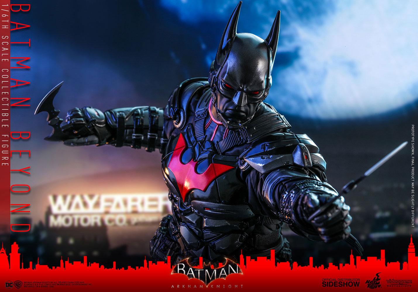 HOT TOYS - Dc Comics - Batman Arkham Knight Videogame Masterpiece Batman Beyond 1:6 Action Doll VGM39