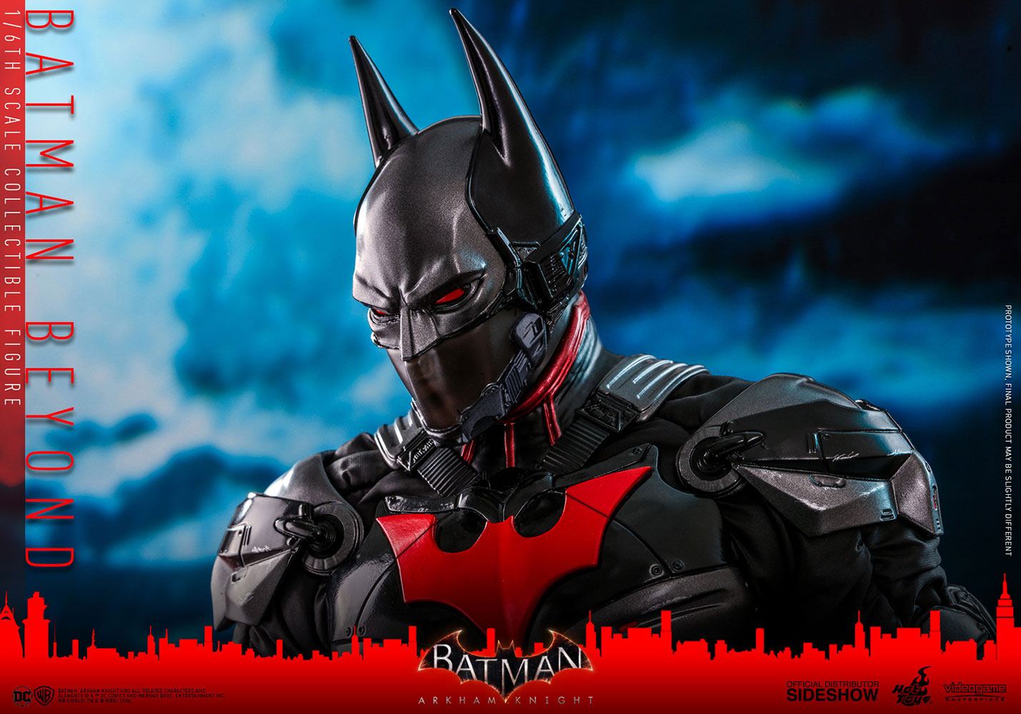 HOT TOYS - Dc Comics - Batman Arkham Knight Videogame Masterpiece Batman Beyond 1:6 Action Doll VGM39