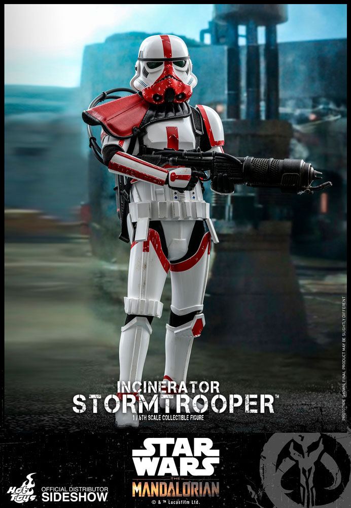 HOT TOYS - Star Wars The Mandalorian 1:6 Action Doll Incinerator Stormtrooper 30 cm TMS012