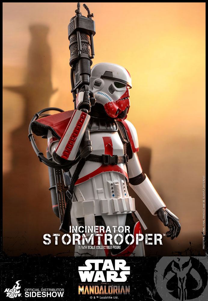 HOT TOYS - Star Wars The Mandalorian 1:6 Action Doll Incinerator Stormtrooper 30 cm TMS012