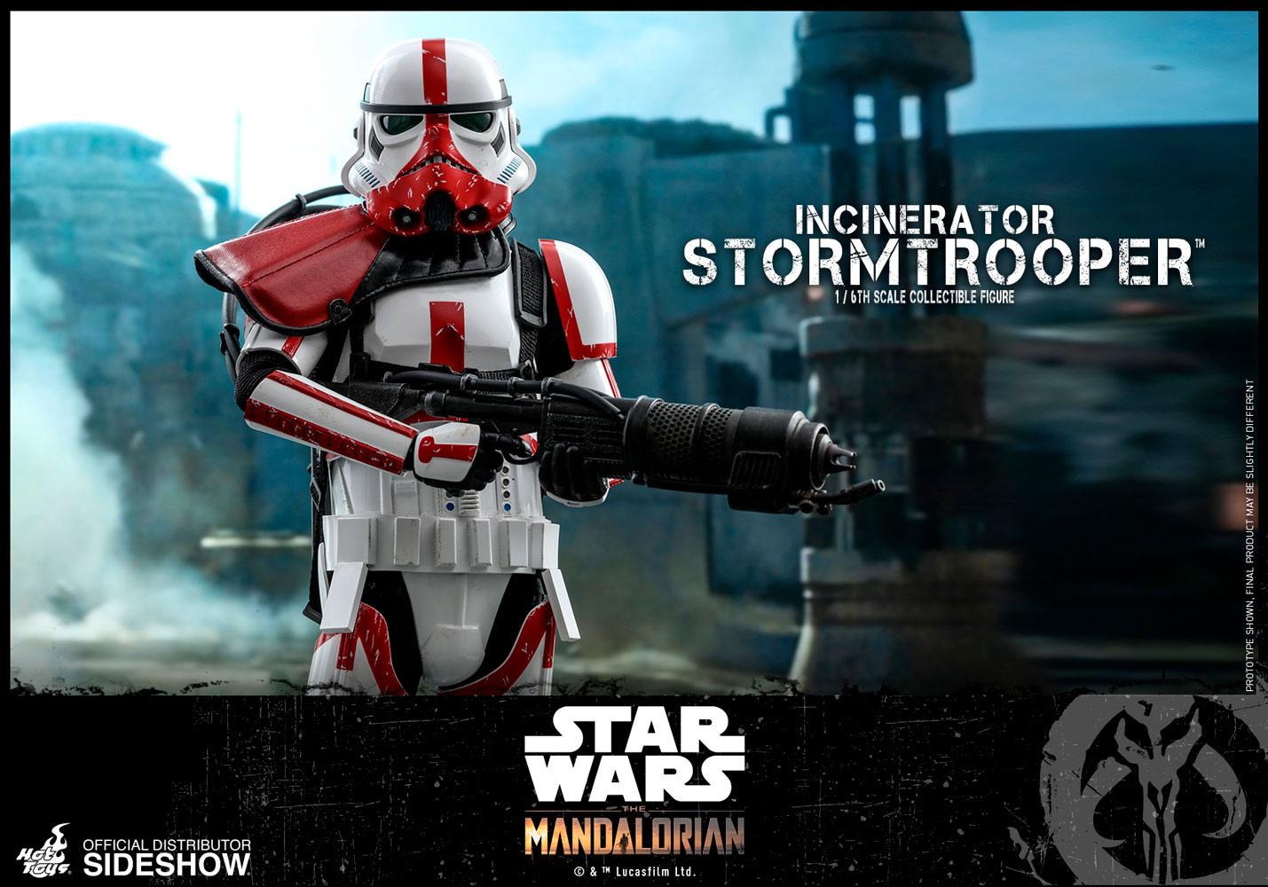 HOT TOYS - Star Wars The Mandalorian 1:6 Action Doll Incinerator Stormtrooper 30 cm TMS012