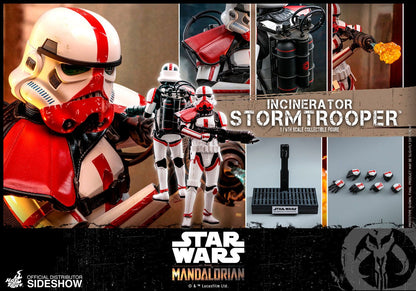 HOT TOYS - Star Wars The Mandalorian 1:6 Action Doll Incinerator Stormtrooper 30 cm TMS012