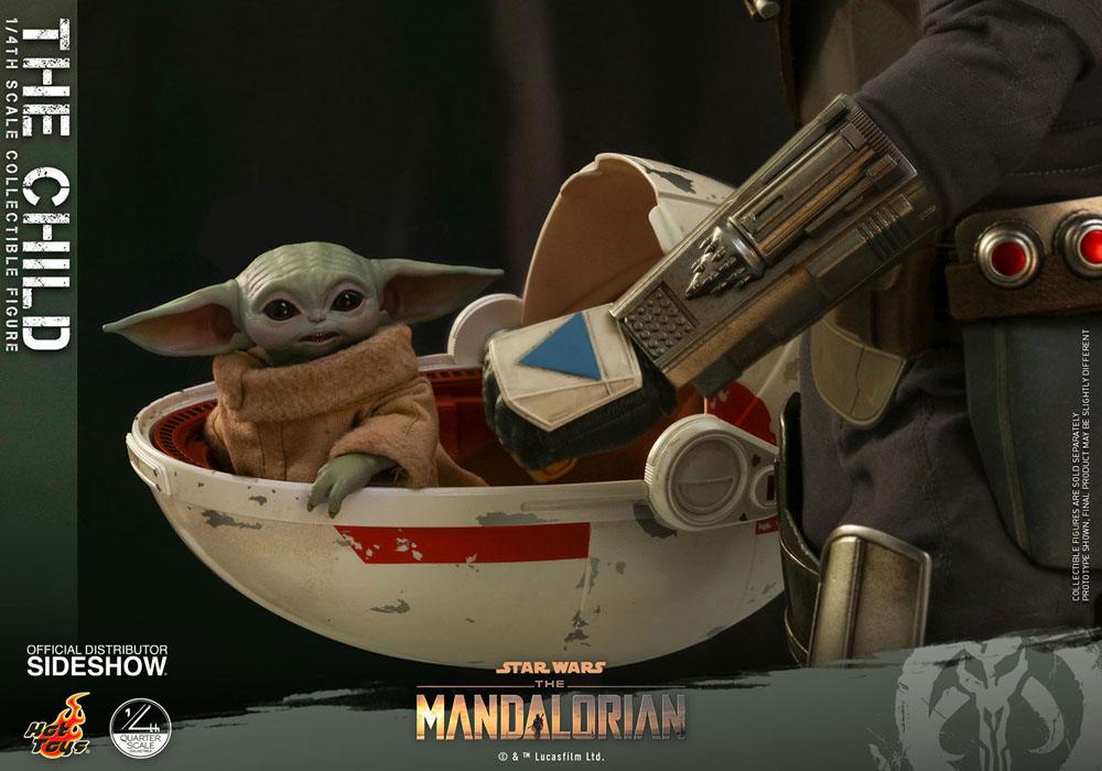 HOT TOYS - Star Wars The Mandalorian 1:4 Action Doll The Child