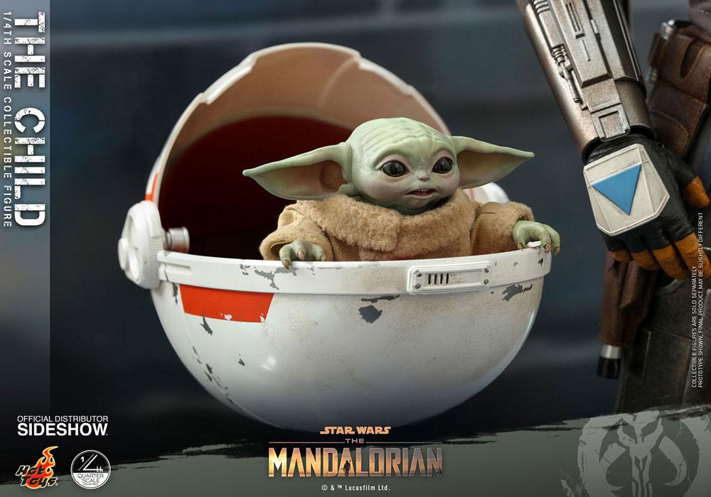 HOT TOYS - Star Wars The Mandalorian 1:4 Action Doll The Child