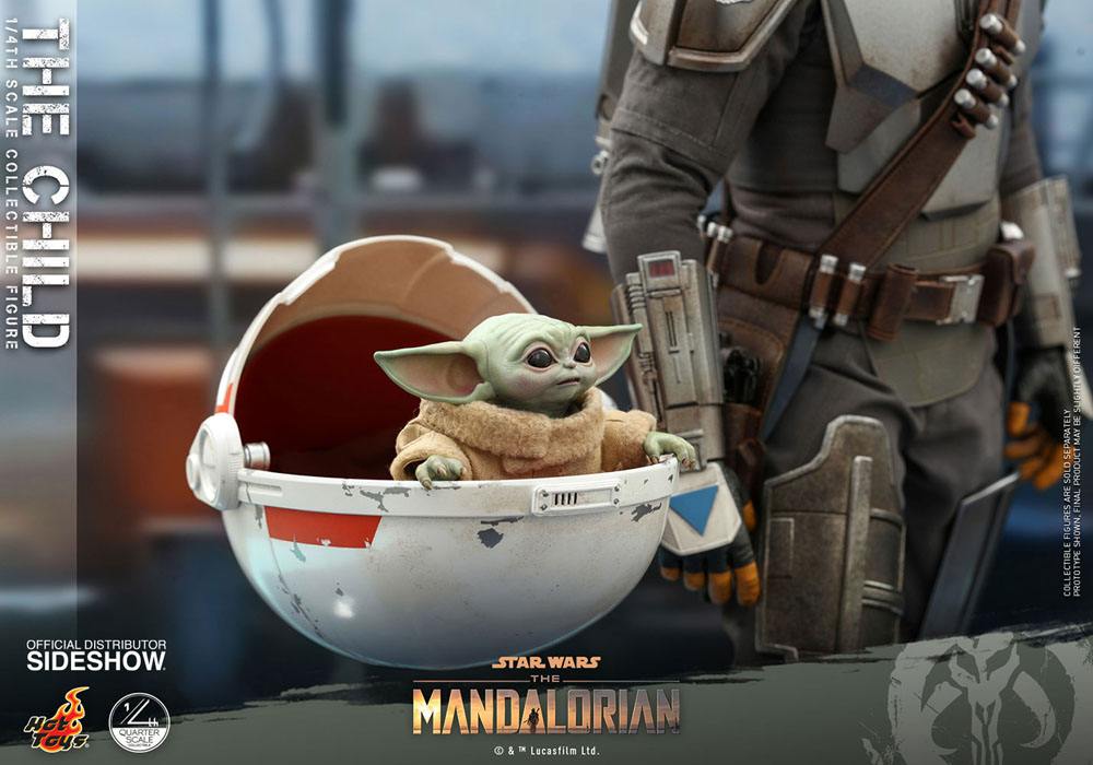 HOT TOYS - Star Wars The Mandalorian 1:4 Action Doll The Child