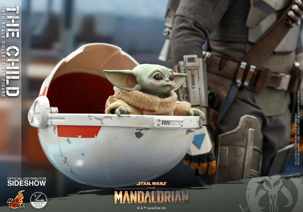 HOT TOYS - Star Wars The Mandalorian 1:4 Action Doll The Child