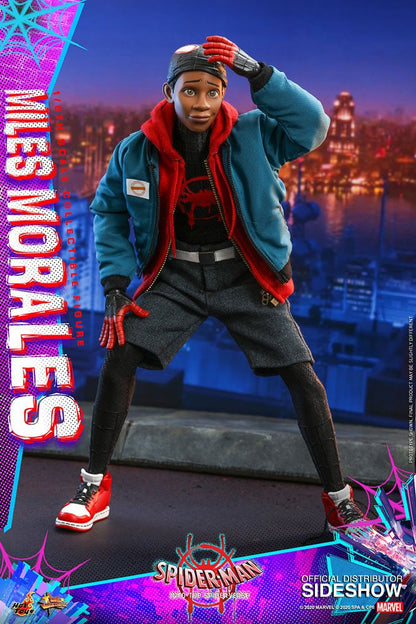 HOT TOYS - Marvel - Spider-Man Into The Spider-Verse Movie Masterpiece 1:6 Action Doll Miles Morales MMS567