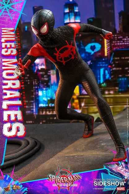 HOT TOYS - Marvel - Spider-Man Into The Spider-Verse Movie Masterpiece 1:6 Action Doll Miles Morales MMS567