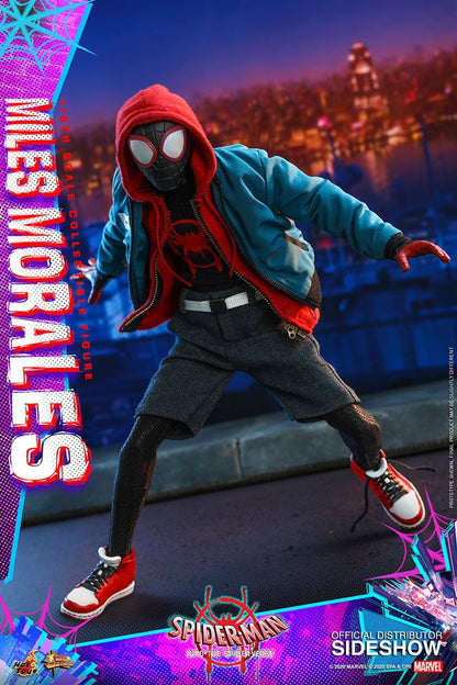 HOT TOYS - Marvel - Spider-Man Into The Spider-Verse Movie Masterpiece 1:6 Action Doll Miles Morales MMS567