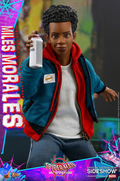 HOT TOYS - Marvel - Spider-Man Into The Spider-Verse Movie Masterpiece 1:6 Action Doll Miles Morales MMS567