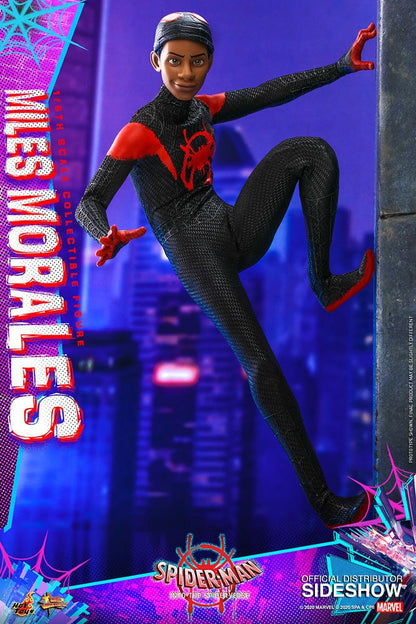 HOT TOYS - Marvel - Spider-Man Into The Spider-Verse Movie Masterpiece 1:6 Action Doll Miles Morales MMS567