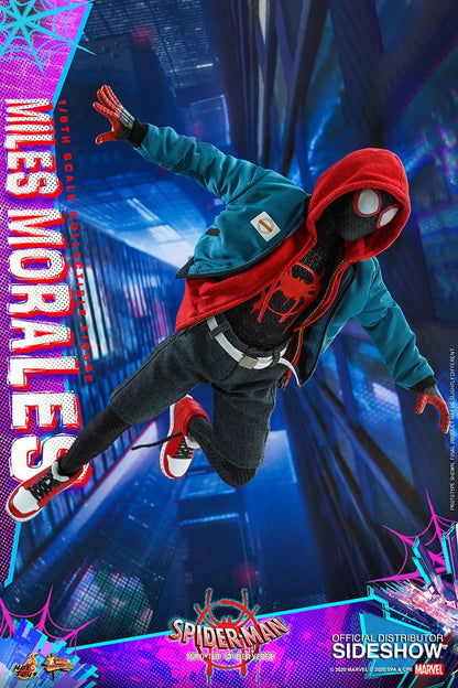 HOT TOYS - Marvel - Spider-Man Into The Spider-Verse Movie Masterpiece 1:6 Action Doll Miles Morales MMS567