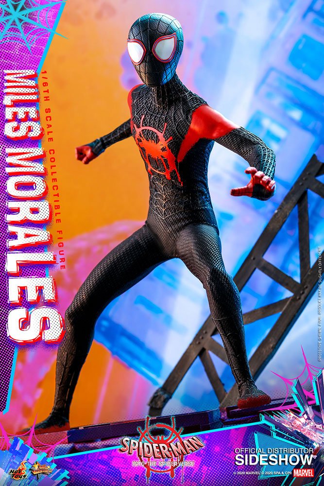 HOT TOYS - Marvel - Spider-Man Into The Spider-Verse Movie Masterpiece 1:6 Action Doll Miles Morales MMS567