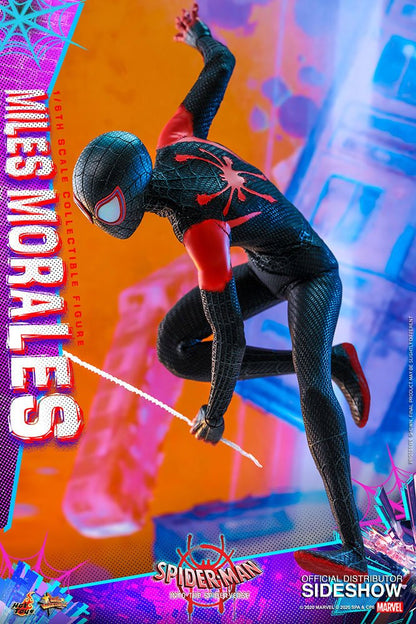 HOT TOYS - Marvel - Spider-Man Into The Spider-Verse Movie Masterpiece 1:6 Action Doll Miles Morales MMS567