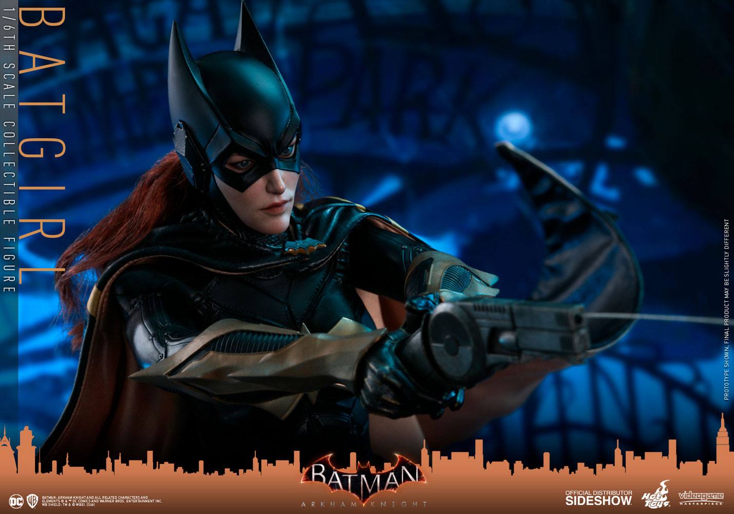 HOT TOYS - Dc Comics - Batman Arkham Knight Videogame Masterpiece 1:6 Action Doll Batgirl VGM40