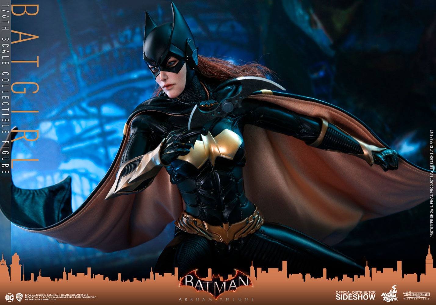 HOT TOYS - Dc Comics - Batman Arkham Knight Videogame Masterpiece 1:6 Action Doll Batgirl VGM40