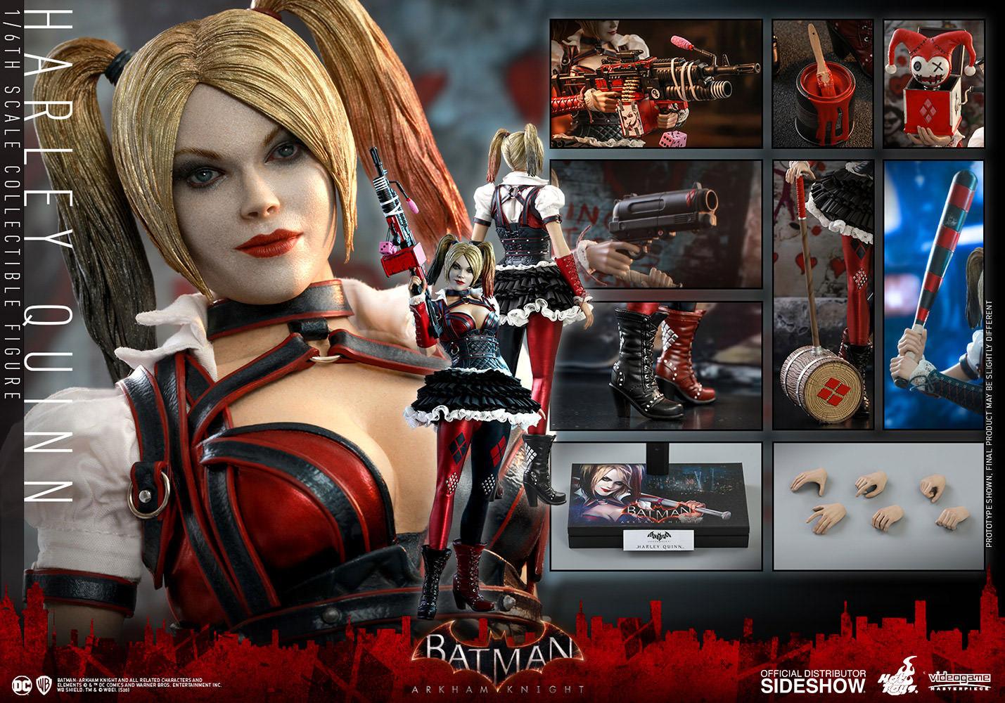HOT TOYS - Dc Comics - Batman - Batman Arkham Knight - Harley Quinn  VGM41