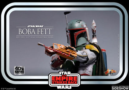 HOT TOYS - Star Wars Episode V Movie Masterpiece 1:6 Action Doll Boba Fett 40Th Anniversary MMS574