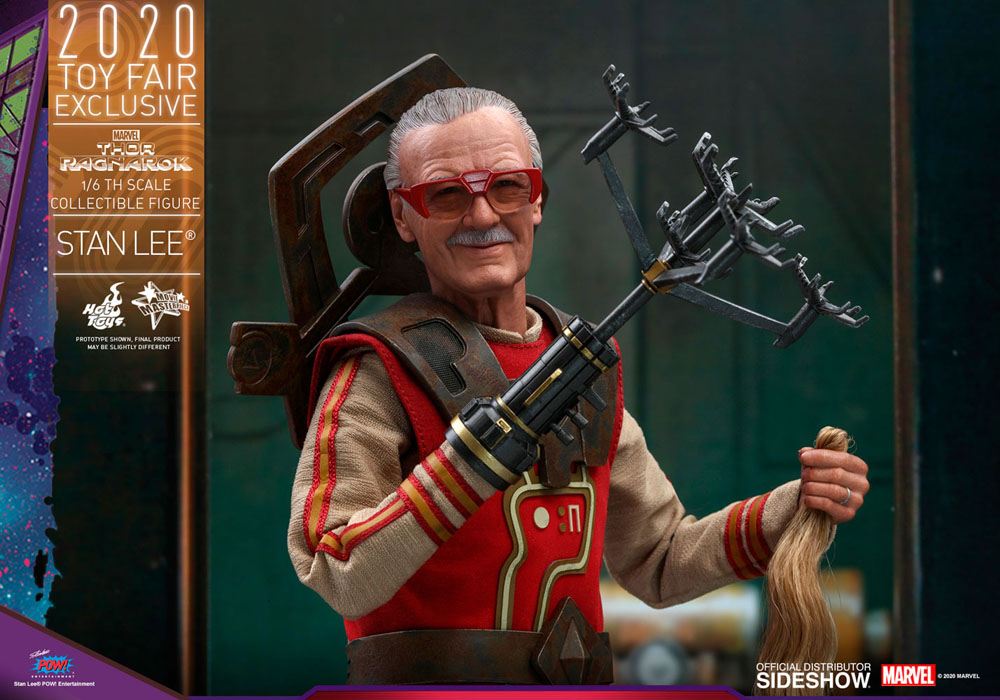 HOT TOYS - Marvel - Thor Ragnarok Movie Masterpiece 1:6 Action Doll Stan Lee Hot Toys EXCLUSIVE