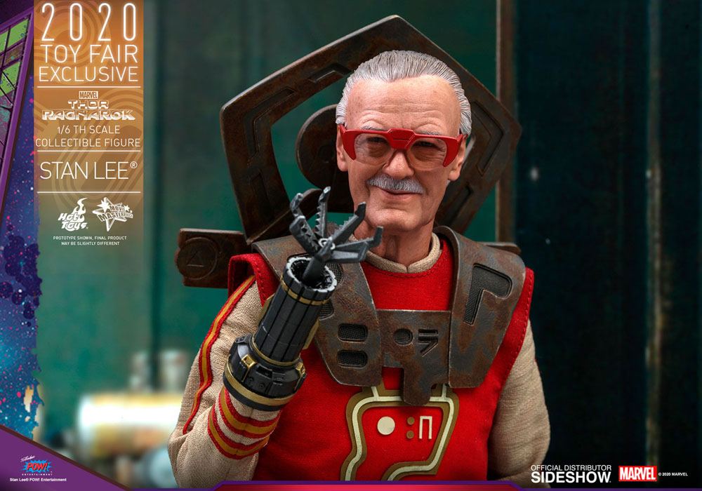 HOT TOYS - Marvel - Thor Ragnarok Movie Masterpiece 1:6 Action Doll Stan Lee Hot Toys EXCLUSIVE