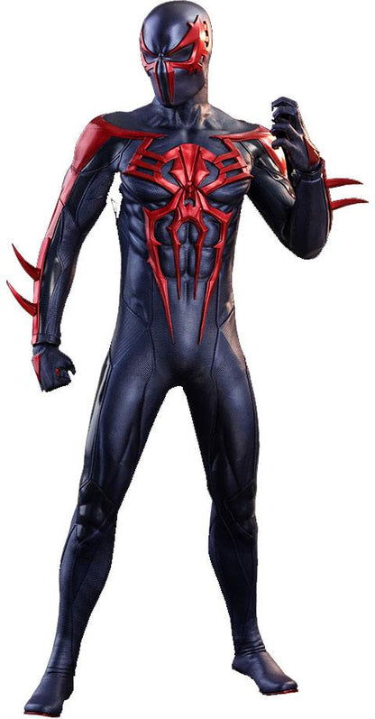 HOT TOYS - Marvel - Spider-Man Videogame Masterpiece 1:6 Action Doll Spider-Man 2099 Black Suit EXCLUSIVE VGM42