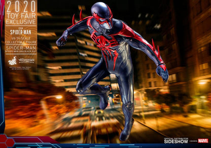 HOT TOYS - Marvel - Spider-Man Videogame Masterpiece 1:6 Action Doll Spider-Man 2099 Black Suit EXCLUSIVE VGM42